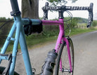 nutter cycle multi tool pouch strapped to top tube of brother cycles kepler bicycle