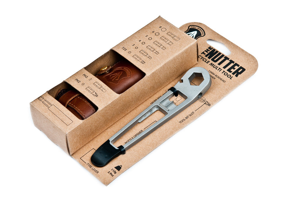 the nutter cycle multi tool in point os display card packaging
